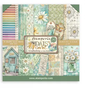 Daisy Art 8x8 Papers